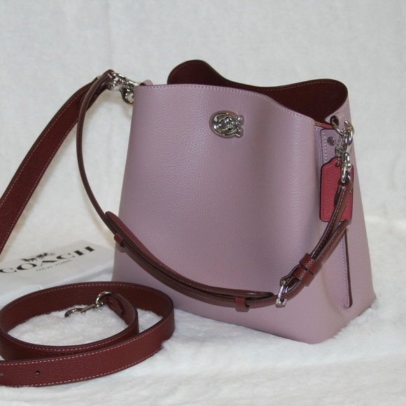 NWT COACH Willow Bucket Bag Leather Tote Purse Handbag - Picture 2 of 6